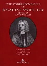 The Correspondence of Jonathan Swift, D.D.